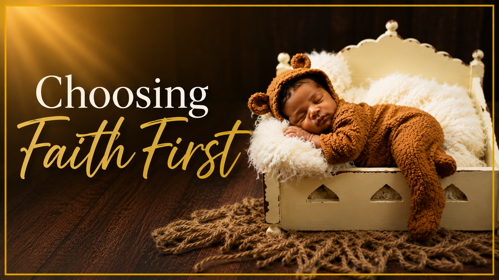 Choosing Faith First Banner July 2026